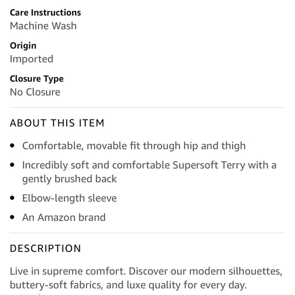 Amazon Daily Ritual Elbow Sleeve Wide Leg Black Jumpsuit Size Medium - Picture 9 of 10